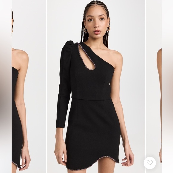Rebecca Vallance Victoria 1 Sleeve Mini Dress - Picture 1 of 9